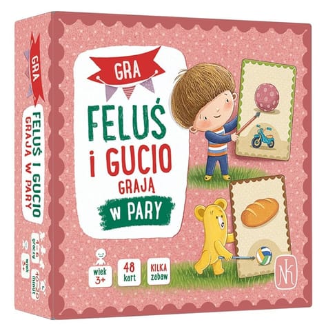 ⁨Feluś i Gucio grają w pary⁩ w sklepie Wasserman.eu