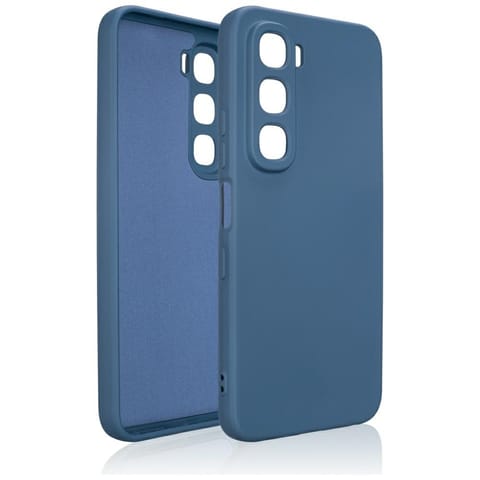 ⁨Etui Beline Silicone do Infinix Hot 60   5G niebieski⁩ w sklepie Wasserman.eu