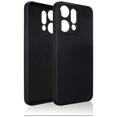 ⁨Etui Beline Silicone do Oppo Reno 14 Pro czarny⁩ w sklepie Wasserman.eu