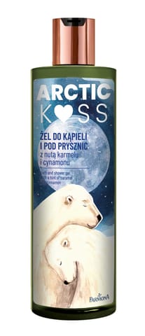 ⁨FARMONA Arctic Kiss Żel do kąpieli i pod prysznic z nutą karmelu i cynamonu 400 ml⁩ w sklepie Wasserman.eu