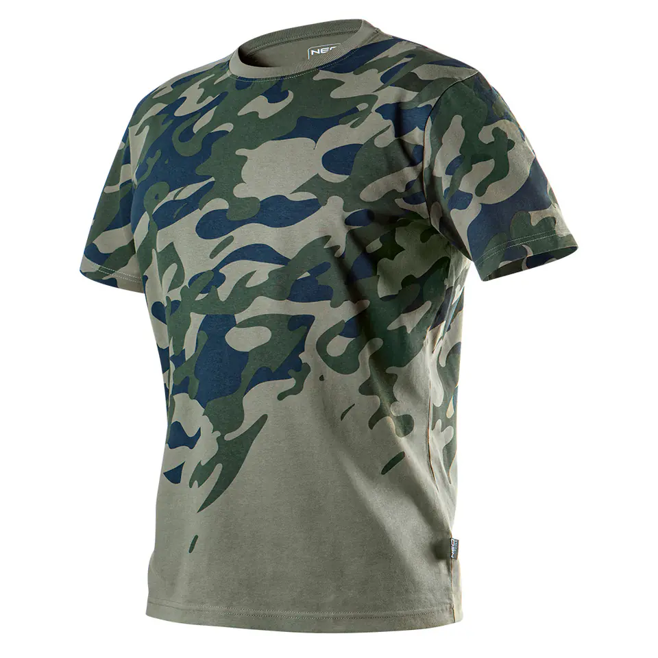 ⁨T-shirt roboczy z nadrukiem CAMO, rozmiar S⁩ w sklepie Wasserman.eu