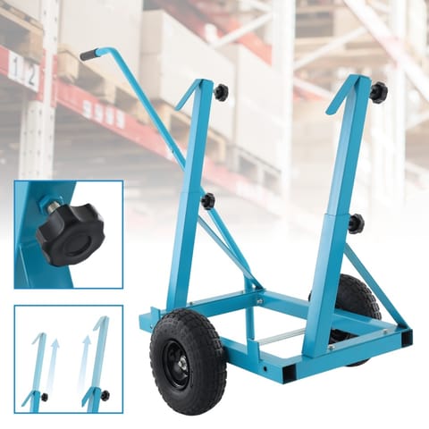 ⁨Wózek transportowy do płyt 200kg Bituxx stalowa mocna konstrukcja do transportu⁩ w sklepie Wasserman.eu