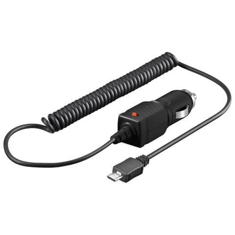 ⁨Ładowarka GOOBAY microUSB Czarny 46555⁩ w sklepie Wasserman.eu