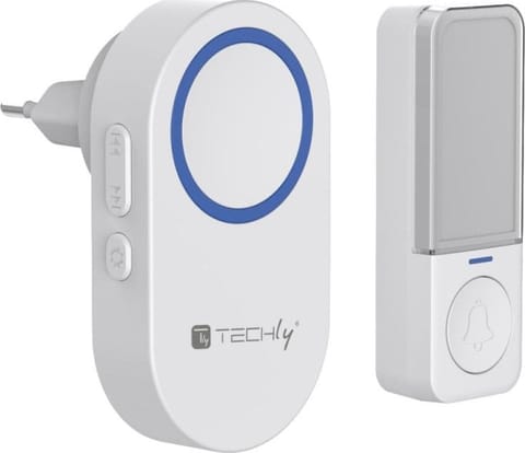 ⁨Dzwonek kinetyczny zestaw nadajnik i odbiornik, IP56, 180m⁩ w sklepie Wasserman.eu