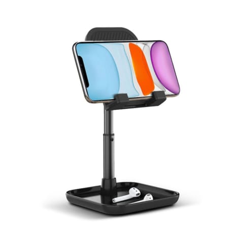 ⁨Stojak uchwyt na telefon pod tablet biurkowy regulowany⁩ w sklepie Wasserman.eu