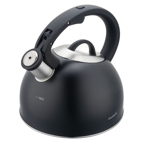 ⁨CZAJNIK STALOWY Z GWIZDKIEM 2,5L KLAUSBERG KB-7911⁩ w sklepie Wasserman.eu