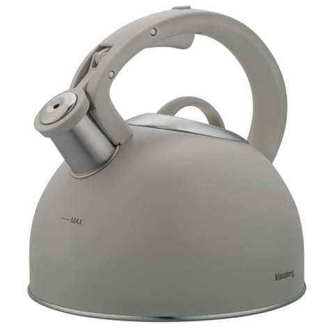 ⁨CZAJNIK STALOWY Z GWIZDKIEM 2,5L KLAUSBERG KB-7912⁩ w sklepie Wasserman.eu