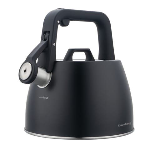 ⁨CZAJNIK STALOWY Z GWIZDKIEM 2,5L KLAUSBERG KB-7915⁩ w sklepie Wasserman.eu