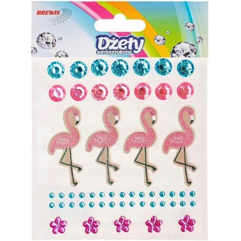⁨Dżety + naklejki flamingi DS98 BREWIS⁩ w sklepie Wasserman.eu
