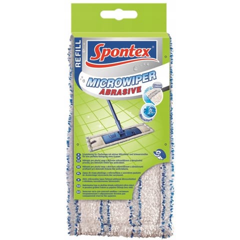 ⁨Mop płaski zapas Microwiper Abrasive 97050142 SPONTEX⁩ w sklepie Wasserman.eu