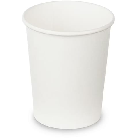 ⁨Kubek papierowy biały 300ml/12oz (max350ml) (45 sztuk ) Plastic FREE GM12OZCARBPFF śr.90mm⁩ w sklepie Wasserman.eu