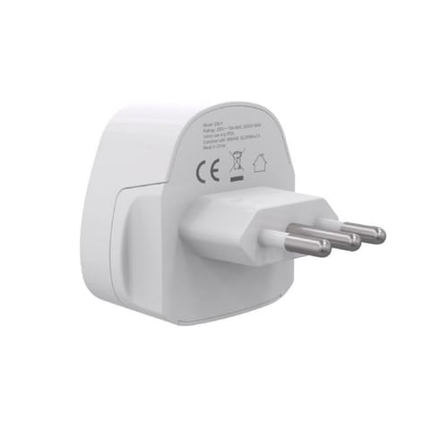 ⁨Adapter zasilania Gembird gniazdo World - wtyk włoski⁩ w sklepie Wasserman.eu