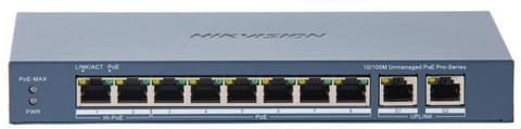⁨Switch Hikvision DS-3E0310HP-E(C)⁩ w sklepie Wasserman.eu