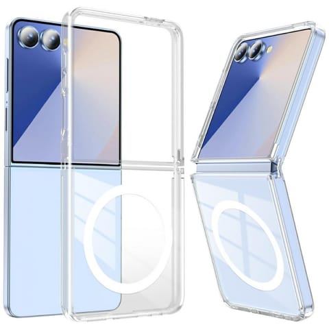 ⁨Etui Beline Clear MagSafe do Samsung     Galaxy Z Flip7 przezroczysty⁩ w sklepie Wasserman.eu