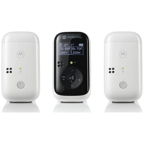 ⁨Niania elektroniczna Motorola PIP15-2    Audio z dwoma jednostkami dziecięcymi biało-czarny⁩ w sklepie Wasserman.eu