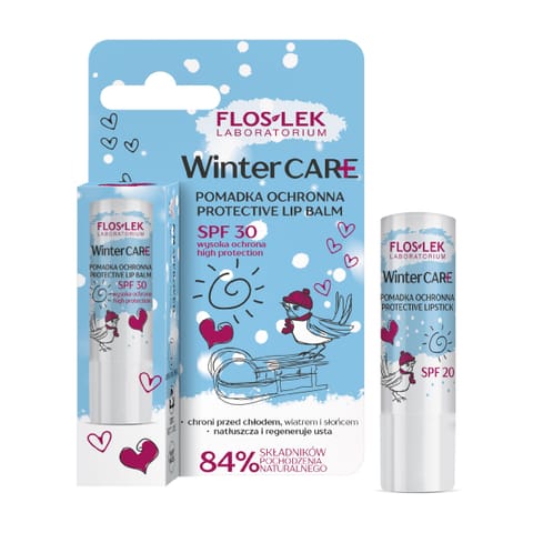 ⁨FLOSLEK Winter Care Pomadka ochronna z filtrem SPF 30⁩ w sklepie Wasserman.eu