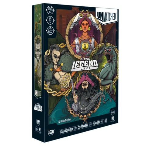 GRA UNMATCHED: BITWA LEGEND 3 podstawa - OGRY GAMES w sklepie Wasserman.eu