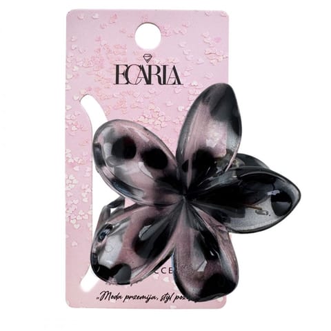 ⁨Spinka do włosów klamra XL kwiat 7,5x8cm SP317CZ⁩ w sklepie Wasserman.eu