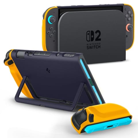⁨Spigen Nano Pop - Etui do Nintendo Switch 2 (Blueberry Navy)⁩ w sklepie Wasserman.eu