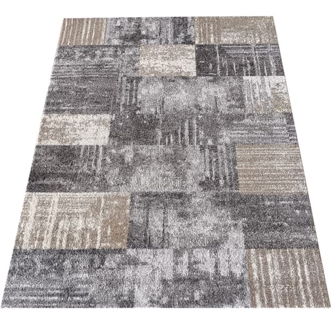 ⁨Dywan Nowoczesny Panamero 24 Grey szary 80 x 150 cm⁩ w sklepie Wasserman.eu