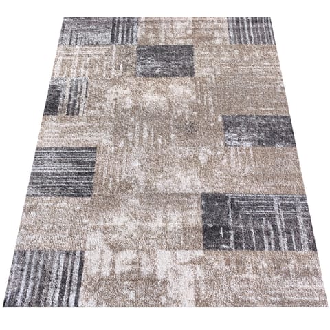 ⁨Dywan Nowoczesny Panamero 24 Brown brązowy 80 x 150 cm⁩ w sklepie Wasserman.eu