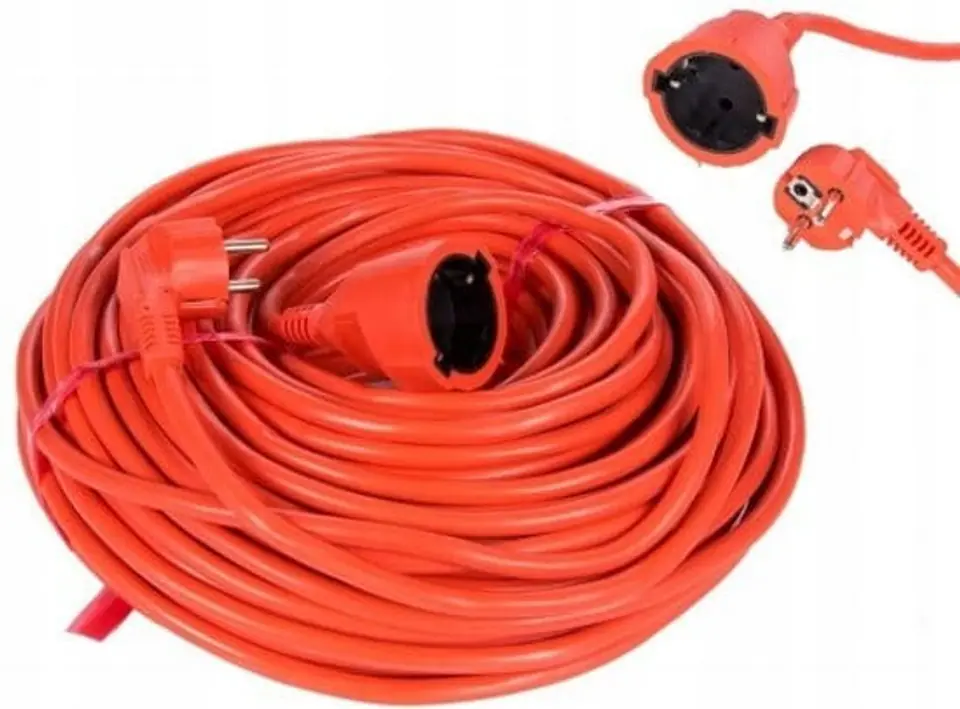 ⁨VERTEX PZO30M Retractable extension cable 30 m 3x2,5 mm⁩ at Wasserman.eu