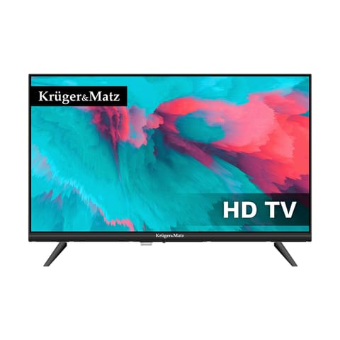 ⁨Telewizor Kruger&Matz 24" HD DVB-T2 H.265 HEVC   230/12V⁩ w sklepie Wasserman.eu