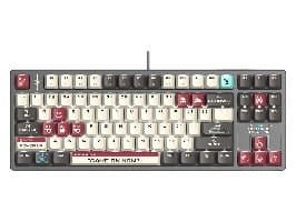 ⁨Klawiatura mechaniczna A4TECH BLOODY S87 Pixels Red USB  (BLMS RED Plus  Switches)⁩ w sklepie Wasserman.eu