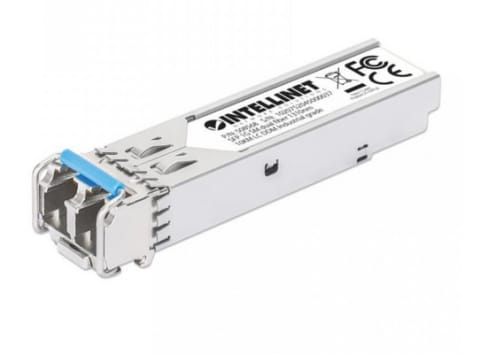 ⁨Moduł SFP 1G, LC Duplex SM, 10km, 1000Base-LX, 1310nm, miniGBIC, DDM, MSA⁩ w sklepie Wasserman.eu