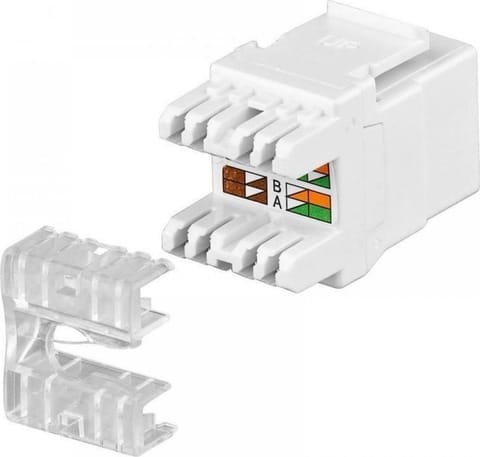 ⁨Moduł keystone C5 utp lsa biał⁩ w sklepie Wasserman.eu
