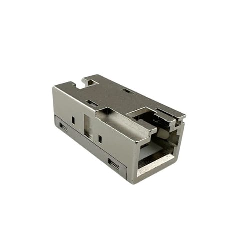 ⁨Adapter łącznik RJ45 Cat6A STP 1:1 F/F⁩ w sklepie Wasserman.eu