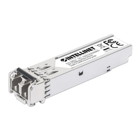 ⁨Moduł SFP 1G, LC Duplex MM, 550m, 1000Base-SX, 850nm, miniGBIC, DDM, MSA⁩ w sklepie Wasserman.eu