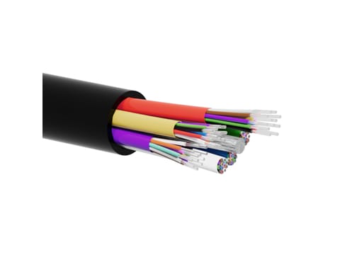 ⁨Kabel światłowodowy zewnętrzny do mikrokanalizacji Z-XOTktdD SM 2J 9/125 PE ALANTEC⁩ w sklepie Wasserman.eu
