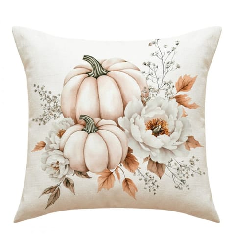 ⁨Poszewka na poduszkę 45x45cm piękny druk jesień, dynie - POD239⁩ w sklepie Wasserman.eu