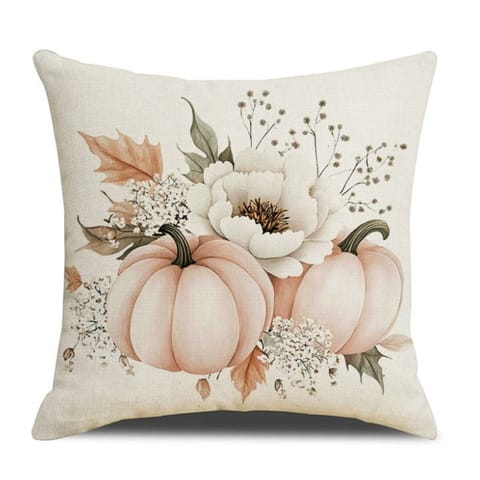 ⁨Poszewka na poduszkę 45x45cm piękny druk jesień, dynie - POD240⁩ w sklepie Wasserman.eu
