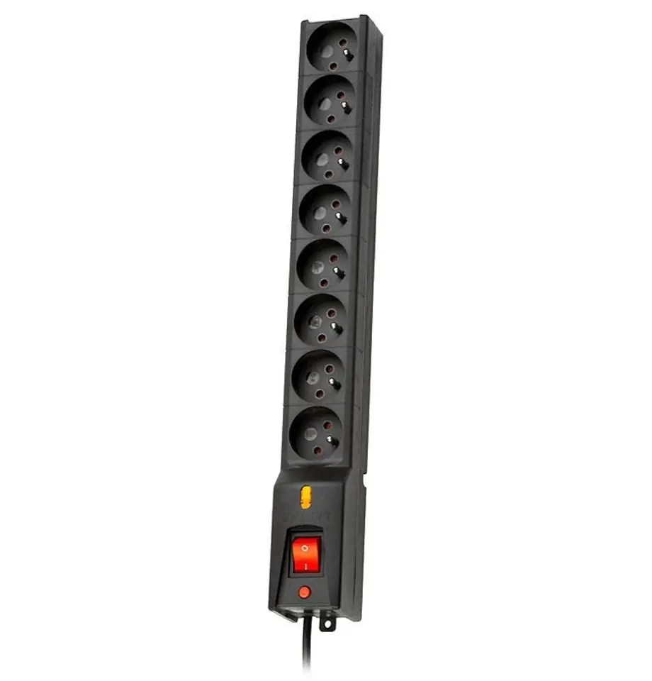 ⁨LESTAR 1966004055 power extension 3 m 230 AC outlet(s) Indoor Black⁩ at Wasserman.eu