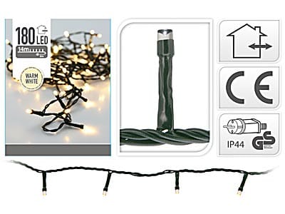⁨ŁAŃCUCH ŚWIETLNY 180LED CIEPLY 13,5M⁩ w sklepie Wasserman.eu