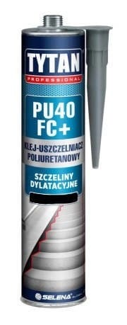 ⁨KLEJ USZCZELNIACZ POLIURETANOWY PU 40 FC 300ML CZARNY TYTAN⁩ w sklepie Wasserman.eu