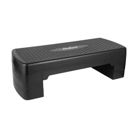 ⁨Step do aerobiku i ćwiczeń fitness, 3 stopnie, 68cm, czarny, REBEL ACTIVE⁩ w sklepie Wasserman.eu