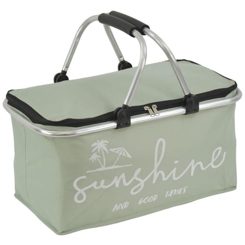 ⁨KOSZYK TURYSTYCZNY SKŁADANY TERMICZNY 35L REDCLIFFS ZIELONY⁩ w sklepie Wasserman.eu