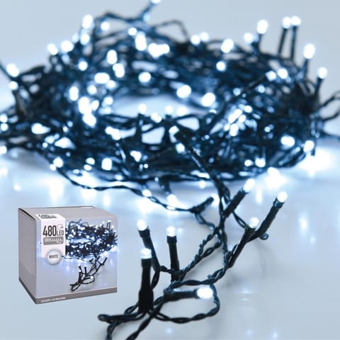 ⁨Lampki choinkowe 480 led białe⁩ w sklepie Wasserman.eu