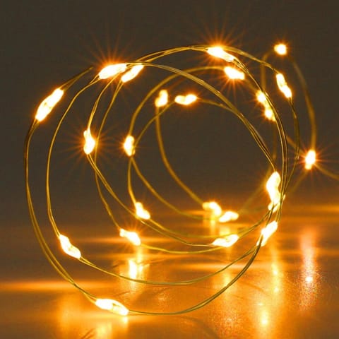 ⁨LAMPKI DRUCIKI NA BATERIE GIRLANDA 80 LED SUPER CIEPŁY BIAŁY⁩ w sklepie Wasserman.eu