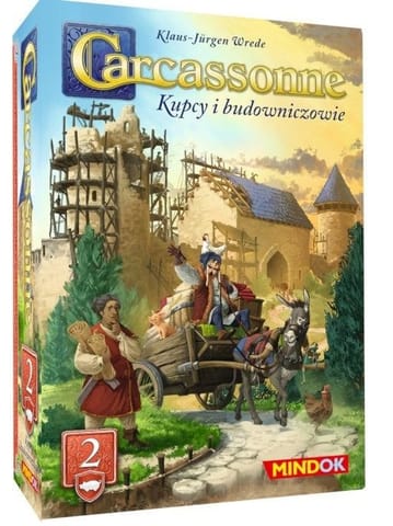 ⁨Carcassonne 2 Kupcy i Budowniczowie Edycja 3⁩ w sklepie Wasserman.eu