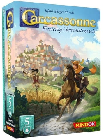 ⁨Carcassonne 5 Kurierzy i Burmistrzowie Edycja 3⁩ w sklepie Wasserman.eu
