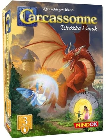 ⁨Carcassonne 3 Wróżka i Smok Edycja 3⁩ w sklepie Wasserman.eu