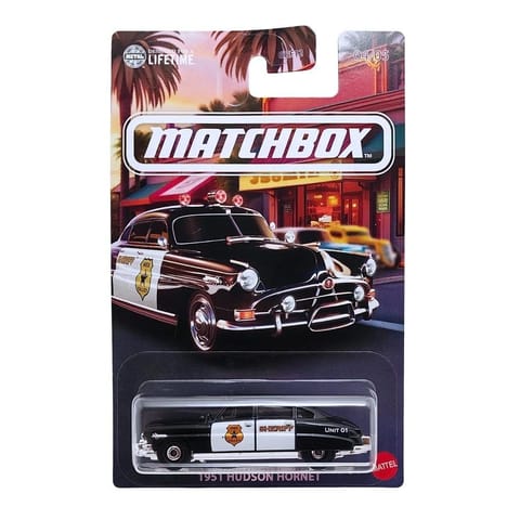 ⁨Matchbox Samochodzik tematyczny 19 Hudson Hornet⁩ w sklepie Wasserman.eu