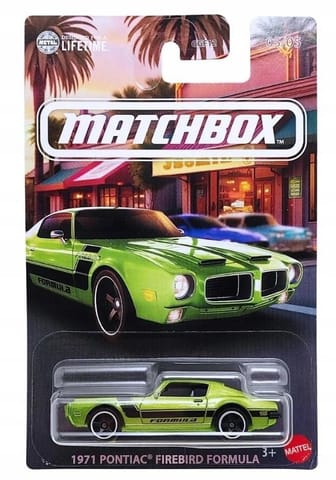 ⁨Matchbox Samochodzik tematyczny Pontiac Firrebird⁩ w sklepie Wasserman.eu