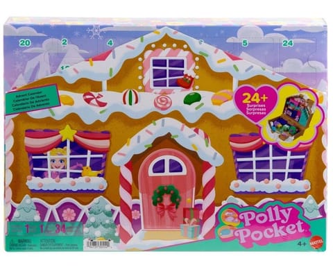 ⁨Polly Pocket Kalendarz adwentowy Piernikowa chatka⁩ w sklepie Wasserman.eu