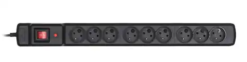 ⁨Activejet ACJ COMBO 9GN 1,5M power strip with cord⁩ at Wasserman.eu