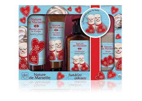 ⁨NATURE DE MARSEILLE Zestaw Malinowa śmietanka⁩ w sklepie Wasserman.eu